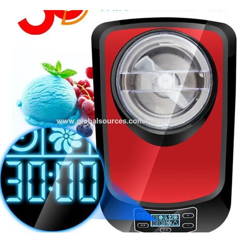 Mini máquina de sorvete italiana inteligente totalmente automática, sorvete macio e duro rápido para uso doméstico e comercial pequeno for sale at factory direct price