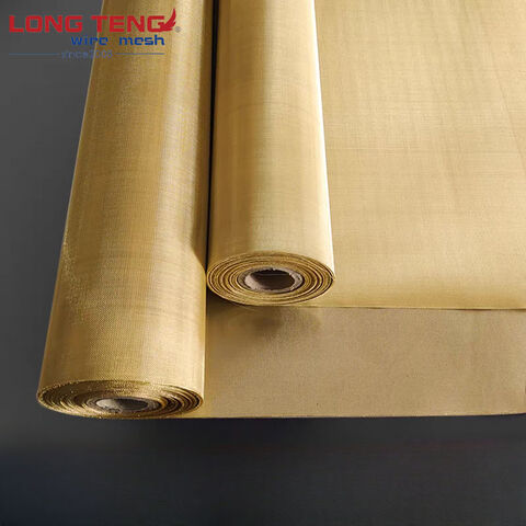 Emi Emf Shielding Net Woven Copper Bronze Brass Wire Mesh - Buy China ...