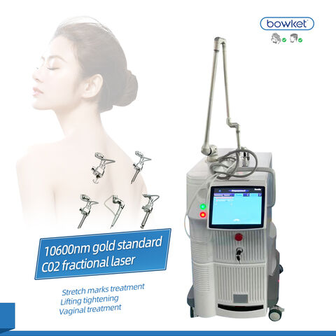 BOWKET Tragbarer fraktionierter CO2-Laser Metallröhre Vaginal- & Gesichts-Beauty-Spa-Ausrüstung