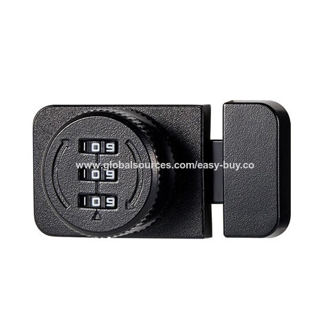 Kunci pengaman, kunci pintu lemari tanpa lubang, gembok kombinasi anti maling, gesper pintu lemari penyimpanan dan kulkas, geser for sale at factory direct price