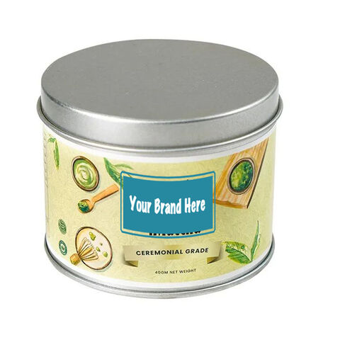 Poudre de thé vert Matcha avec marque privée 6A de qualité cérémoniale, poudre de thé vert Matcha biologique avec boîte de 30g/50g for sale at factory direct price