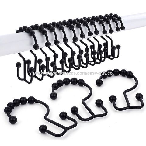 علاقات ستائر عملية من القماش والمعدن - مشابك/خطافات for sale at factory direct price