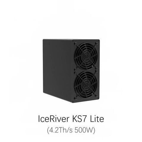 IceRiver KS7 Lite 4.2Th/s Minerador KHeavyHash | 500W | ASIC KAS | Rig de Mineração de Baixo Consumo
