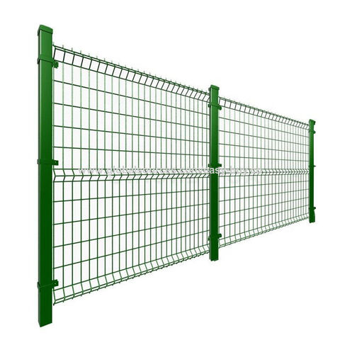 Cercas de malha de aço Gama completa de acessórios para cercas de rede de proteção dobrada triangular, cercas de rede de coluna em forma de pêssego e malha de arame