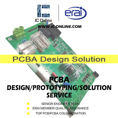 Serviço profissional OEM/ODM de montagem de placas de circuito impresso (PCBA), alta qualidade, rastreabilidade de BOM, fornecimento, máscara de solda verde for sale at factory direct price