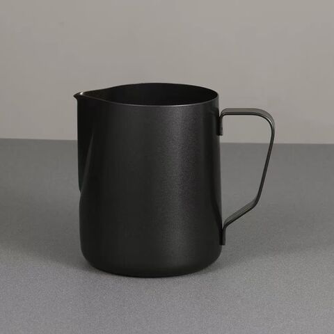 Hochwertiger, kundenspezifischer 304 Edelstahl 600ml Art Barista Dampf Kaffee Cappuccino Latte Tasse Milchaufschäumkännchen