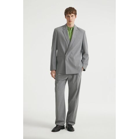 Vestes de costume coupe droite de haute qualité pour hommes en gros sur mesure avec fentes aux poignets et épaulettes