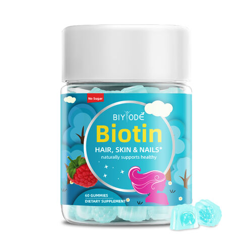 Beauty Biotin Collagen Skin Whitening Vegan Vitamins Women's Balance Hair Skin and Nails Growth Supplements Gummies for sale at factory direct price