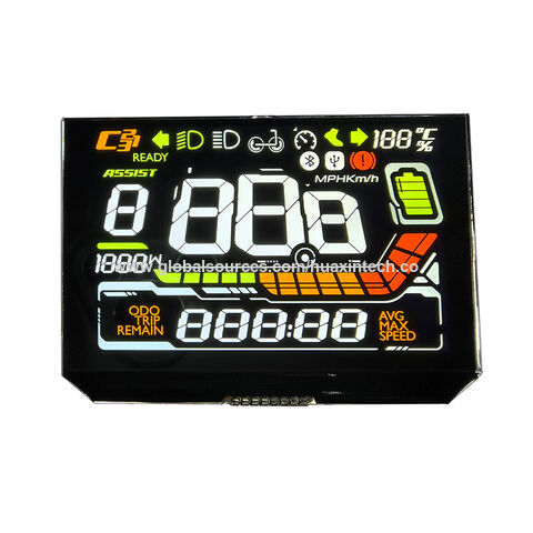 72*44.5mm Viewing Area Va Lcd Display Module With Cog Pin Interface ...