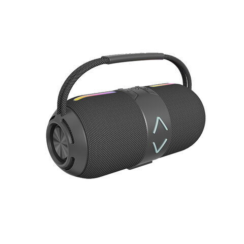 Bluetooth-Lautsprecher für den Außenbereich, 14W Leistung, RGB-Lichter, Bluetooth 5.3, wasserdicht, Bluetooth-Lautsprecher mit Stoffbezug