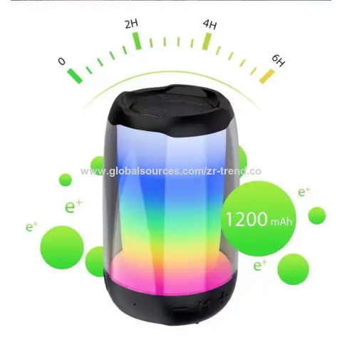 Pluse4 Ersatz L9 Bluetooth 5.3 Heimkino Audiosystem Desktop RGB LED Mini Kabelloser Bluetooth Lautsprecher Unterstützt TF AUX USB