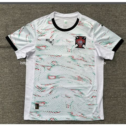 Portugiesische Fußballtrikots für Fans - 25 beliebte Sportoutfits auf Lager, komplette Serie von Fußballtrikots