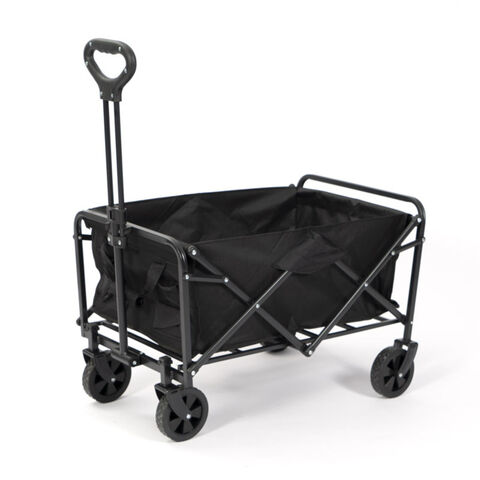 Chariot de camping pliable pour extérieur, chariot à main avec table, remorque de pique-nique, vente en gros de chariot de camping