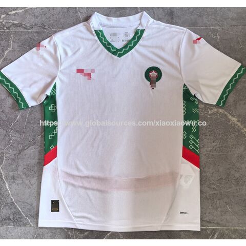 Bestseller 25er Herren Marokkanisches Fußball Sport Trikot Set, Sportbekleidung, Thai Version Club Sport T-Shirt