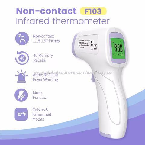 Infrarot-Laser-Thermometer für den Haushalt, medizinischer Infrarot-Thermometer, tragbares kontaktloses Stirnthermometer