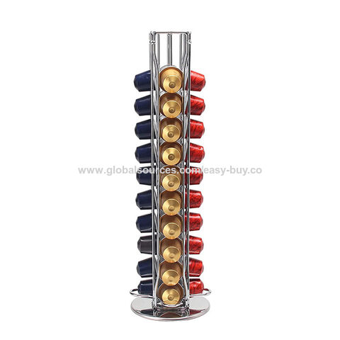 Support pour 40 capsules de café, présentoir et rangement rotatif for sale at factory direct price