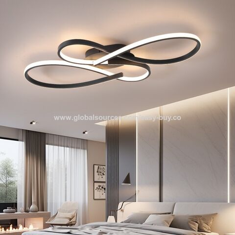 Lámparas de techo creativas modernas y sencillas para sala de estar y dormitorio, estilo nórdico, nudo chino creativo e individual para el hogar for sale at factory direct price