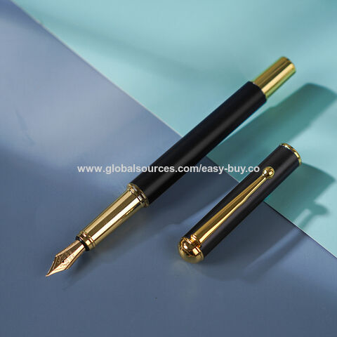 Stylo Plume Coffret Cadeau Stylo Plume avec Logo Personnalisé Ensemble de Papeterie Coffret Cadeau d'Affaires Set de Stylos à Encre for sale at factory direct price