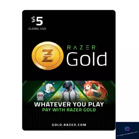 Razor Gold $5 Gift Card-digital-(global Pin)- Message Delivery - United ...
