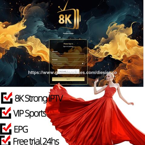 Hot Strong iptv 8K Free iptv trail code adult iptv link 24hrs 4k IPTV test m3u ultra iptv world iptv Premium reseller panel my8k