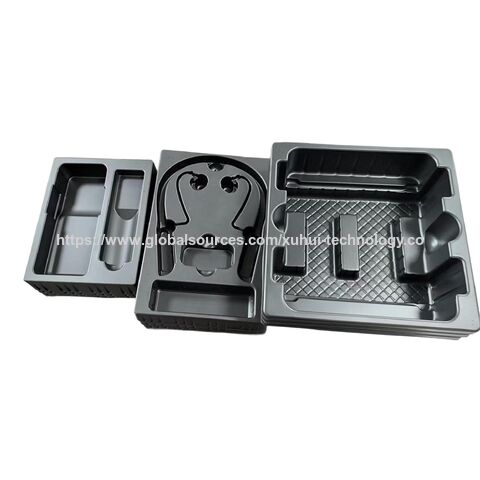 Embalaje blíster OEM, bandeja blíster de PET, PVC y RPET para carcasas de componentes electrónicos, con impresión mejorada por transferencia de agua for sale at factory direct price