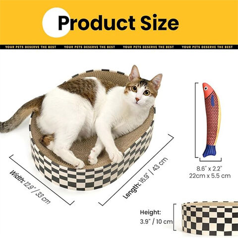 Rascador para Gatos DIY Resistente al Desgaste, Juguete para Mascotas, Cama de Cartón para Gatos for sale at factory direct price