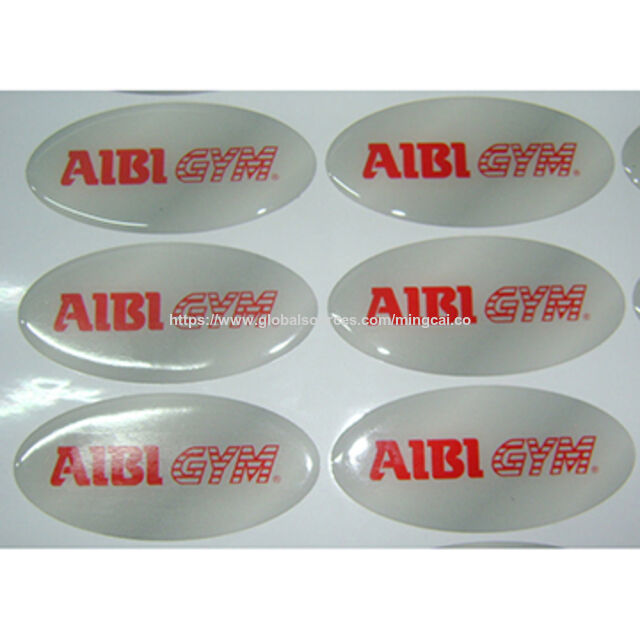 Logo resin epoksi kristal kustom dengan pola dan bentuk apa pun
