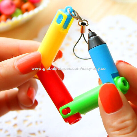 Bolígrafo Multifunción Creativo Plegable Lindo, Bolígrafo de Tinta para Regalo de Premio Estudiantil for sale at factory direct price