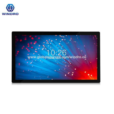 Pantalla de Señalización Digital Táctil de 27" para Montaje en Pared, WiFi, RJ45, HDMI, Sistema Operativo Android, para Publicidad y Uso Comercial for sale at factory direct price