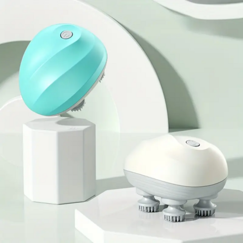2025 Elektrisches Mini-Vibrations-Körpermassagegerät für Kopfhaut, kabellos, tragbar, wasserdicht, Smart, für Mensch und Tier im Großhandel