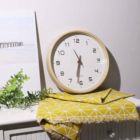 Reloj de pared japonés decorativo, silencioso, moderno y minimalista para sala de estar, reloj creativo para el hogar
