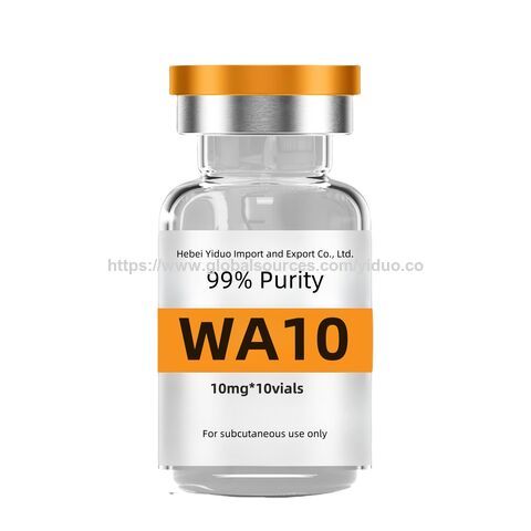 Source Wa10 10mg*10vials Lyophilized Peptide Powder Vial 10mg 
