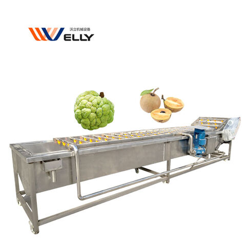 دعم التخصيص لآلة تنظيف الفول السوداني والفاصوليا الأرجوانية والبروكلي والبابايا for sale at factory direct price