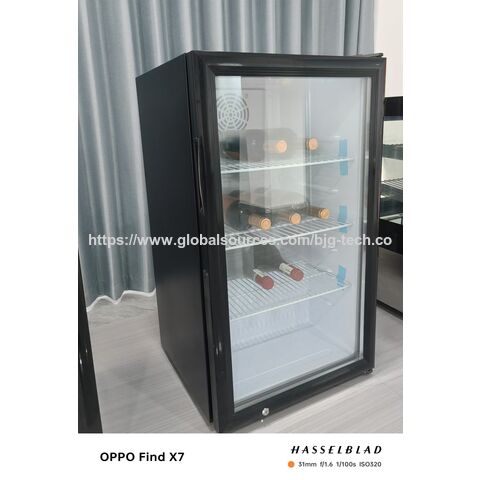 Vitrine de bebidas estilo bar, vitrine refrigerada para bolos com abertura traseira em ângulo reto, congelador para bolos, vidro temperado oco de duas camadas para desembaçamento for sale at factory direct price