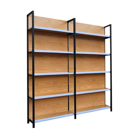 Estante de Metal para Livros, Estilo Simples, para Biblioteca, Sala de Leitura, Escritório e Livraria - Venda por Atacado for sale at factory direct price