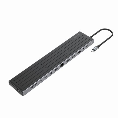 Estação de Acoplamento 13 em 1 com USB A/C 10G e Kensington - Docking Station Universal para Empresas for sale at factory direct price