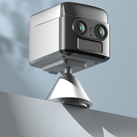 Câmeras Wi-Fi Modelo Quente Câmera de Vigilância Remota 4G, Monitor Inteligente Sem Fio Wi-Fi Dual-Lente Ultra Claro para Casa