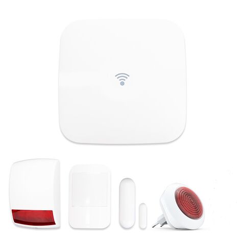 Système d'alarme GSM multilingue de haute qualité, panneau d'alarme à prix compétitif, système d'alarme IP+WIFI avec caméra IP for sale at factory direct price