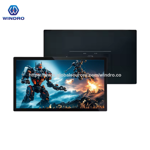 Pantalla de Publicidad Comercial Full HD de 32 Pulgadas con Amplio Ángulo de Visión, Alto Brillo y Señalización Digital Android/Windows for sale at factory direct price