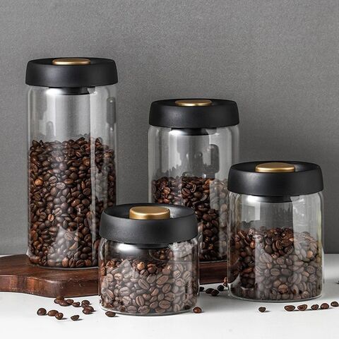 Caixas de Armazenamento de Alimentos para Cozinha por Atacado, Recipiente de Café a Vácuo