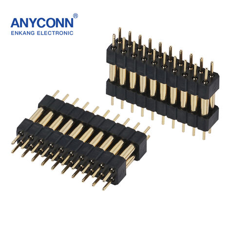 Ph2.0 Machine Pin Ic Socket Dip Straight Dual Row Round Pin Header Pcb ...