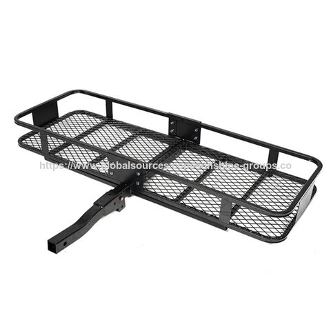Cesta de reboque do compartimento de bagagem traseiro do carro, porta-bagagens do veículo, prateleira de armazenamento, estrutura de transporte de carga do carro for sale at factory direct price