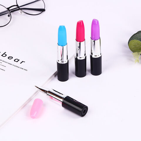 Lápices Labiales de Maquillaje para Mujer, Bolígrafo, Bolígrafo de Estudiante, Papelería para Estudiantes al por Mayor for sale at factory direct price