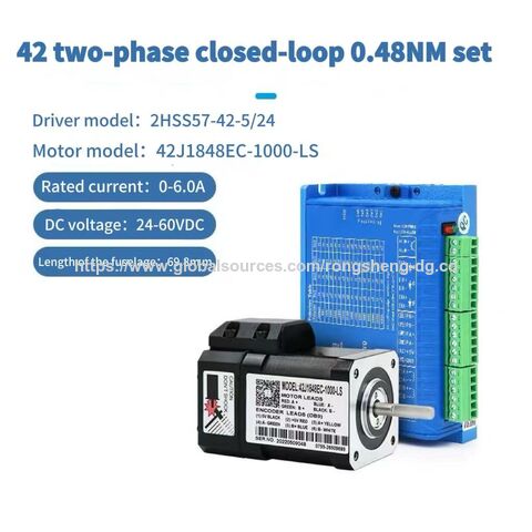 Prix usine Kit de pilote de moteur pas à pas en boucle fermée biphasé 42 57 60 86 Moteur 0.48 2Nm 8.5N