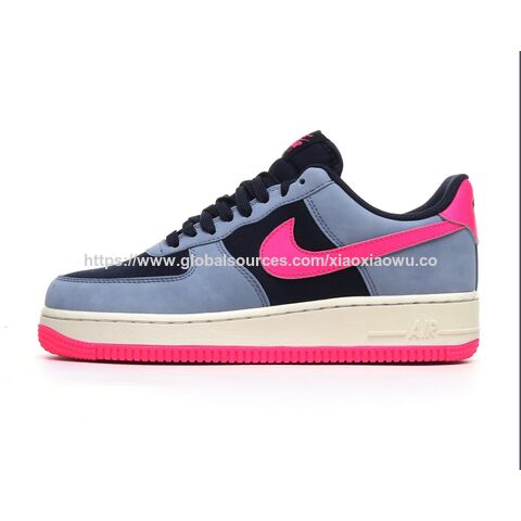 nike air force 1 07 pink and blue