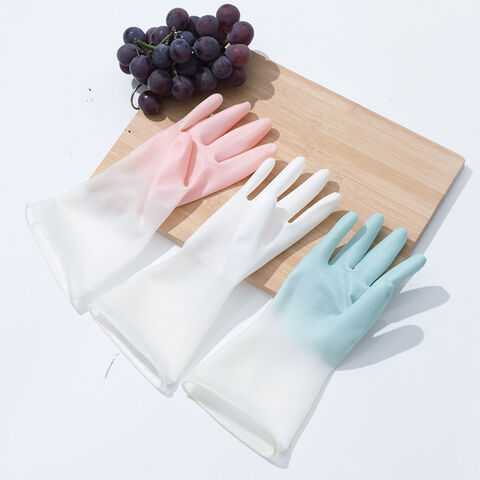 Luvas de borracha para lavar louça de cozinha, luvas de borracha domésticas, luvas de látex impermeáveis e duráveis para lavar roupa for sale at factory direct price