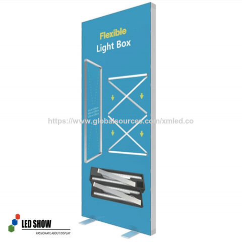 Portable Easy Assembly Standing Double Sided Lighting Folding Seg ...