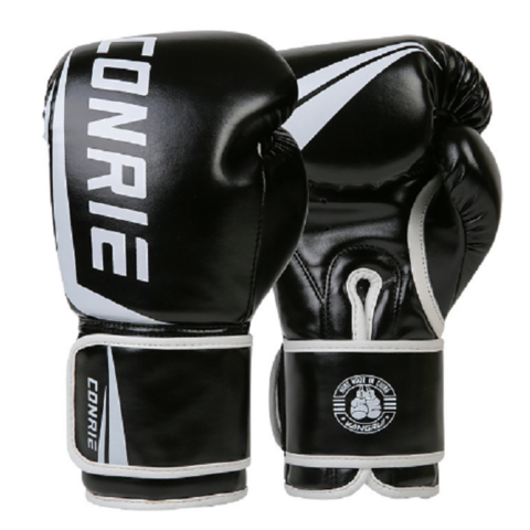 Luvas de Boxe em PU, Luvas de Treino, Luvas de Sparring, Equipamento de Boxe para Adultos - Alça Ajustável, Resistência ao Impacto for sale at factory direct price