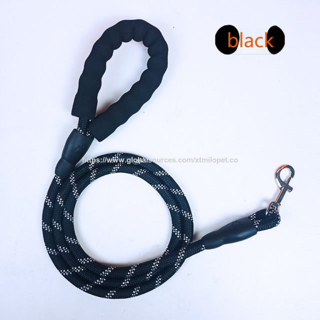 Correa Reflectante Personalizada para Perros con Cadena y Hebilla de Liberación Rápida - Resistente a la Intemperie para Todas las Razas