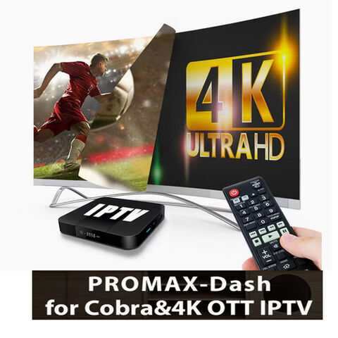 Global 4K Ott Promax Crystal Magnum Dino Sltv Subtv IPTV Subscription 12 Months Free Trial IPTV Reseller Panel